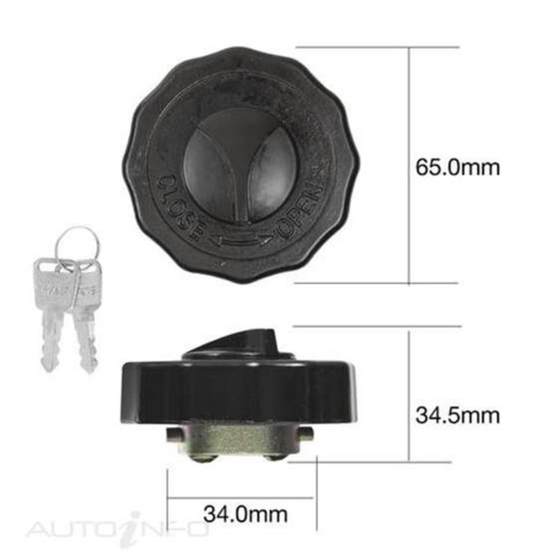 Tridon Locking Fuel Cap TFL308