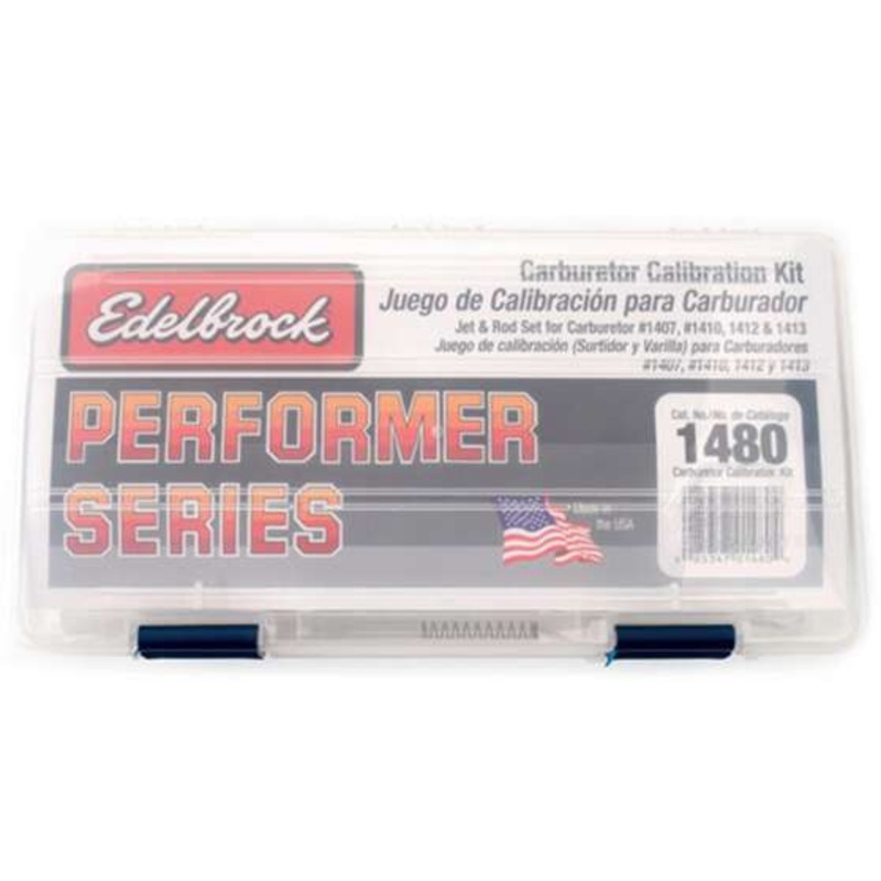 Edelbrock Carburettor Tuning Kit To Suit Edelbrock 750/800 Carburettors – ED1480
