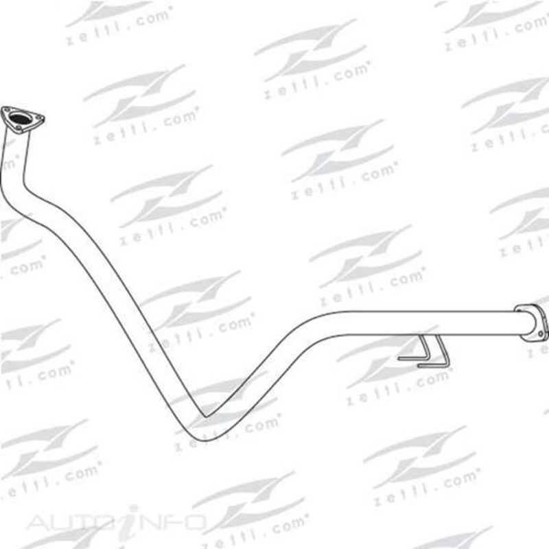 Redback Engine Pipe to suit Toyota Hilux LN167 Engine Pipe – E1440