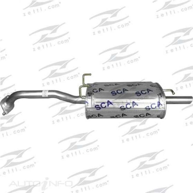Redback Mufflers Bolt-On to suit Bm4461A-Hyu/Excel (X3) 1.5 94- #F4# – M4188