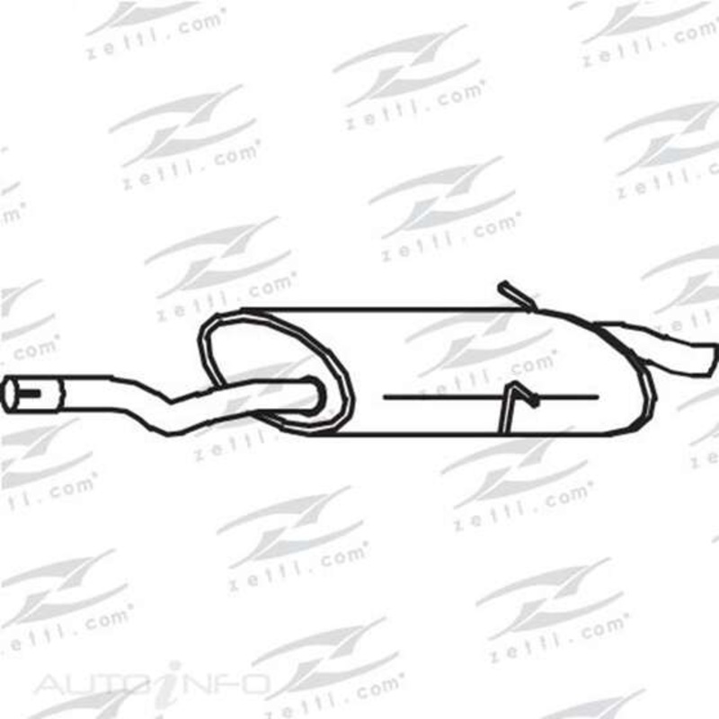 Redback Mufflers Bolt-On to suit BMW 318I E46 1.9L M43 Sedan & Coupe RM  – M1932