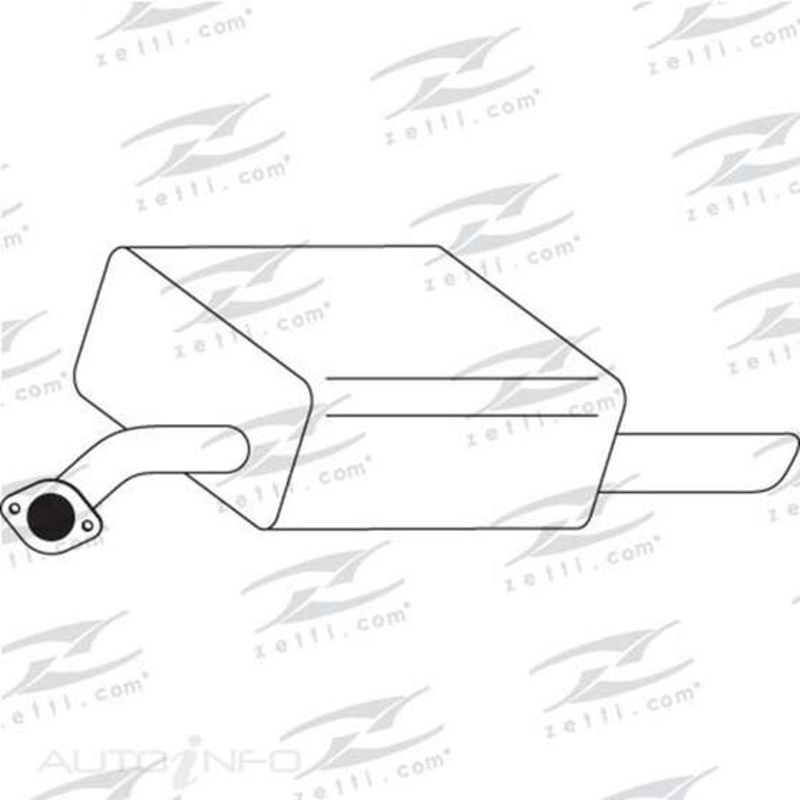 Redback Mufflers Bolt-On to suit Holdencommodore – M7591
