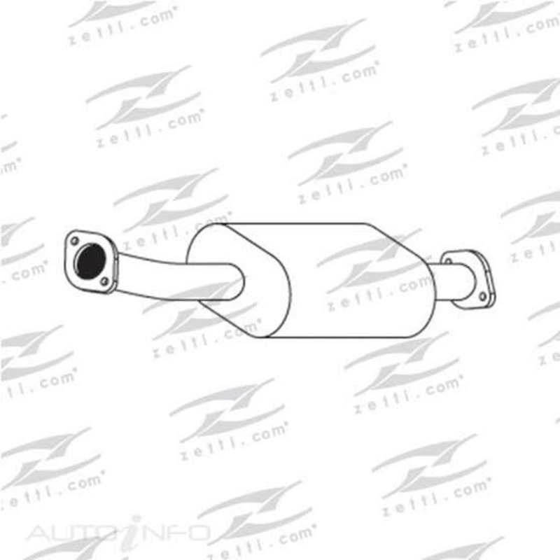 Redback Mufflers Bolt-On to suit Nissan Xtrail T30 Wagon 2.5L 01> FM – M6041
