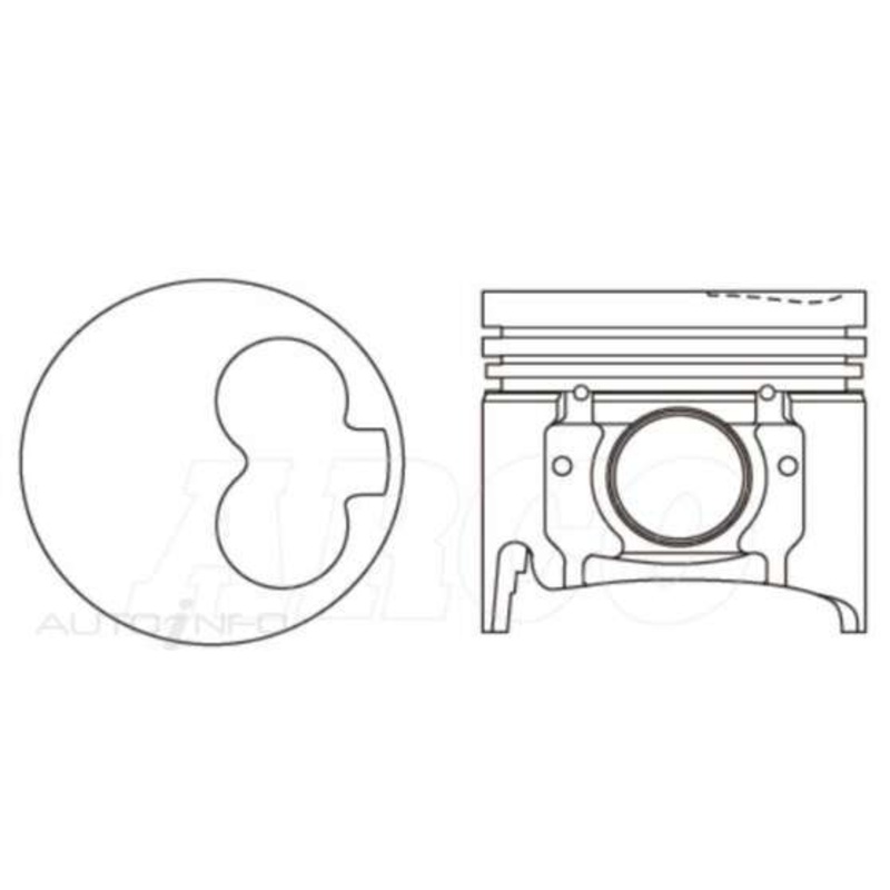 Austral Piston Set – PO1098 020