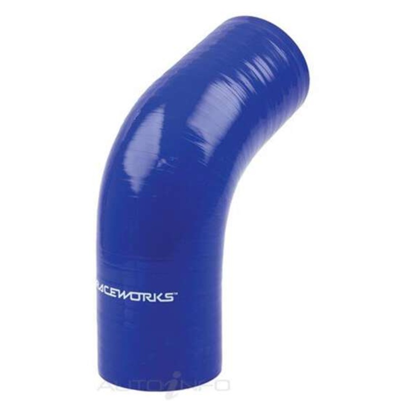 PAT Elbow Silicone Hose – Blue, 67 Degree, 63mm, SHE-067-250BE