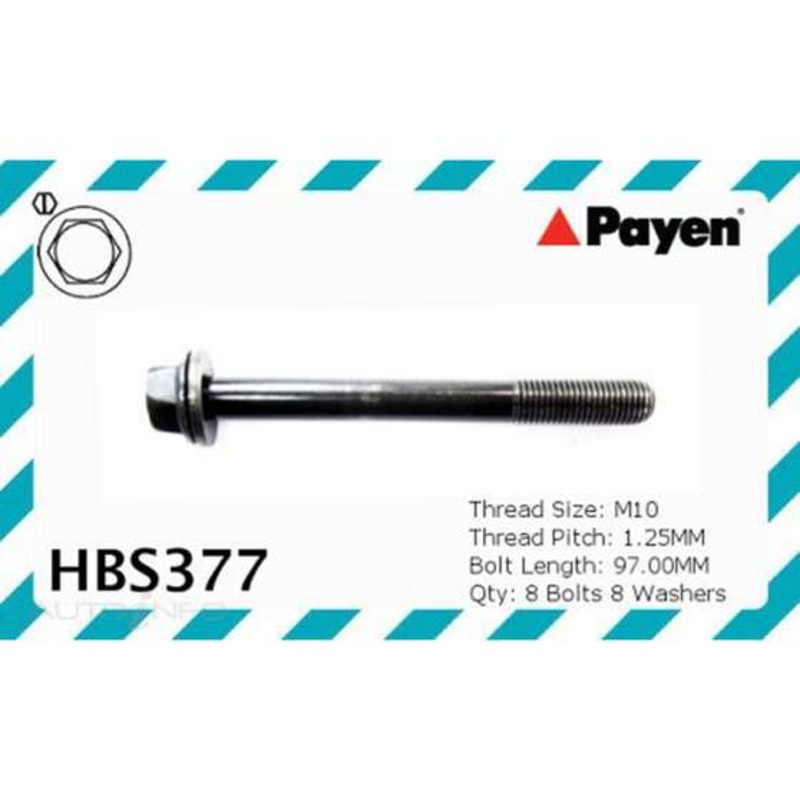 Payen Cylinder Head Bolt Set – HBS377