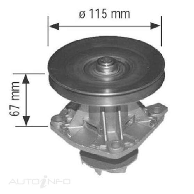 GMB Water Pump – 8209