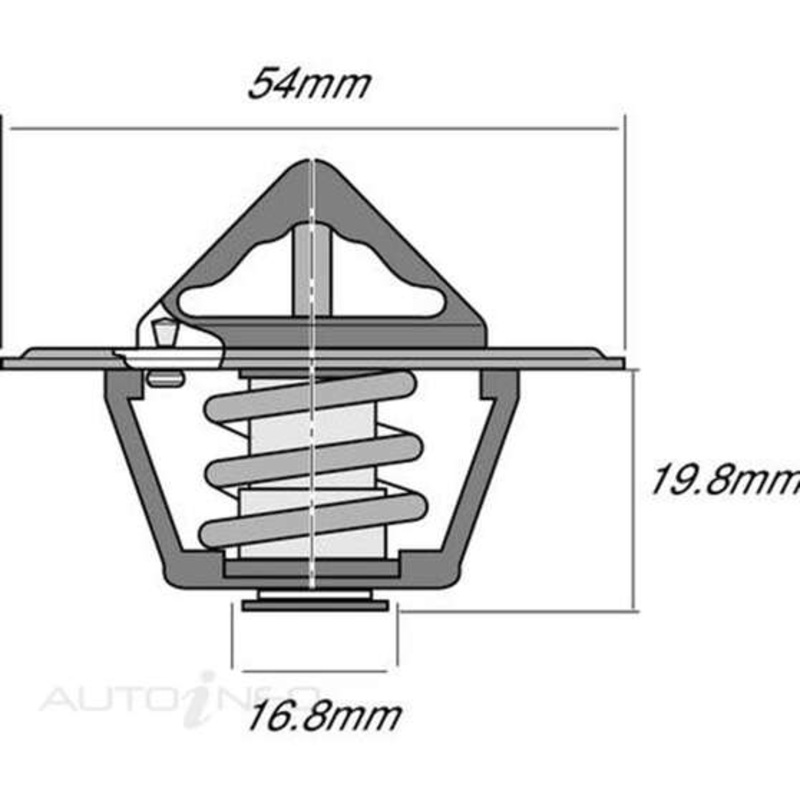 Tridon High Flow Thermostat – TT2023-180