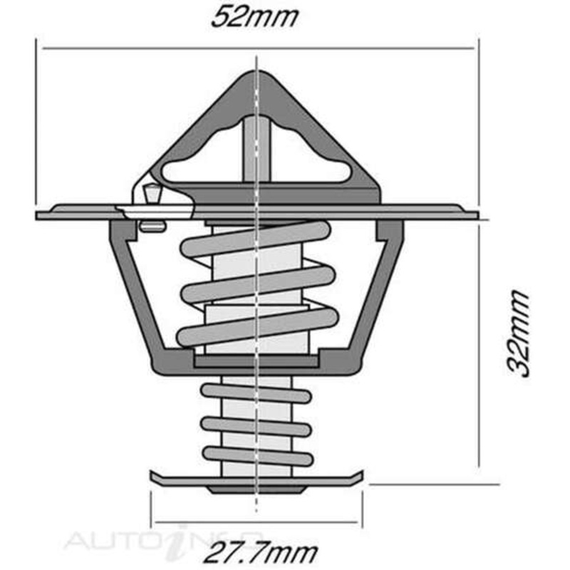 Tridon High Flow Thermostat – TT2322-180