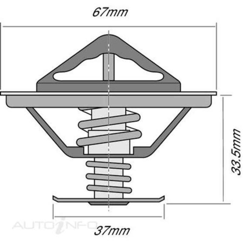 Tridon High Flow Thermostat – TT246-180