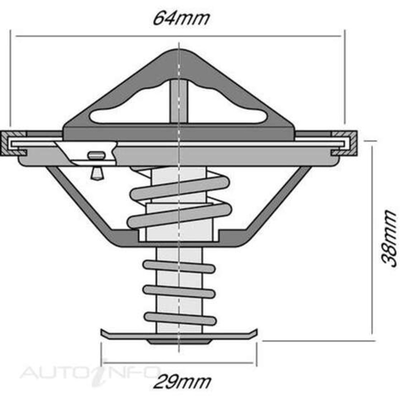 Tridon High Flow Thermostat – TT303-180