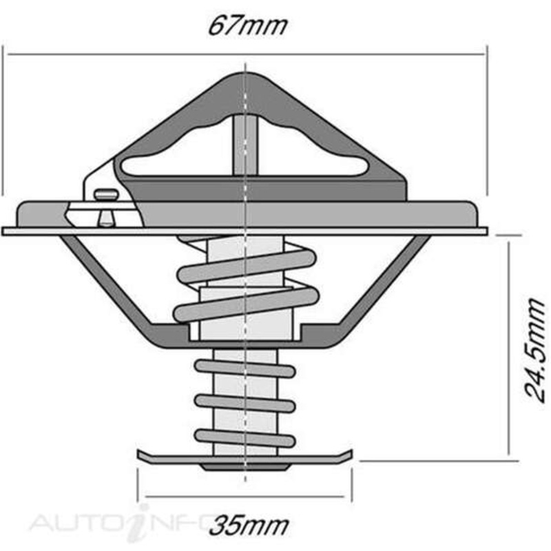 Tridon High Flow Thermostat – TT304-183