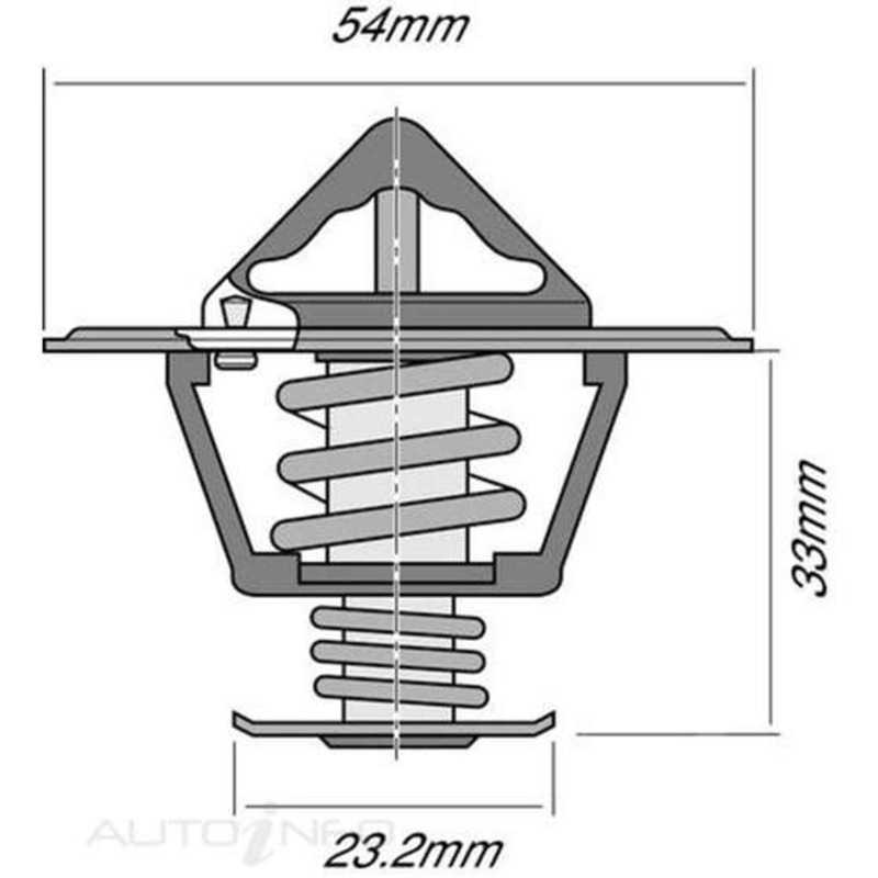 Tridon High Flow Thermostat – TT382-185