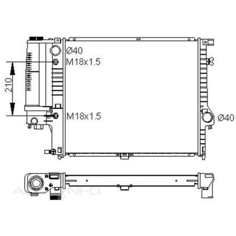 Protex Radiator – RADB001