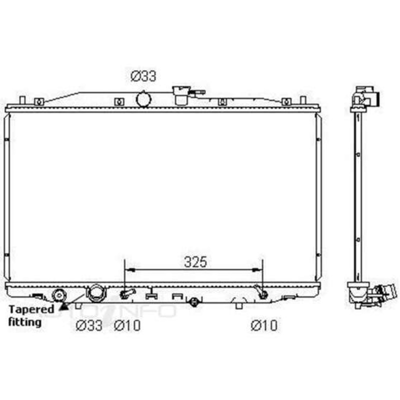 Protex Radiator – RADHN225