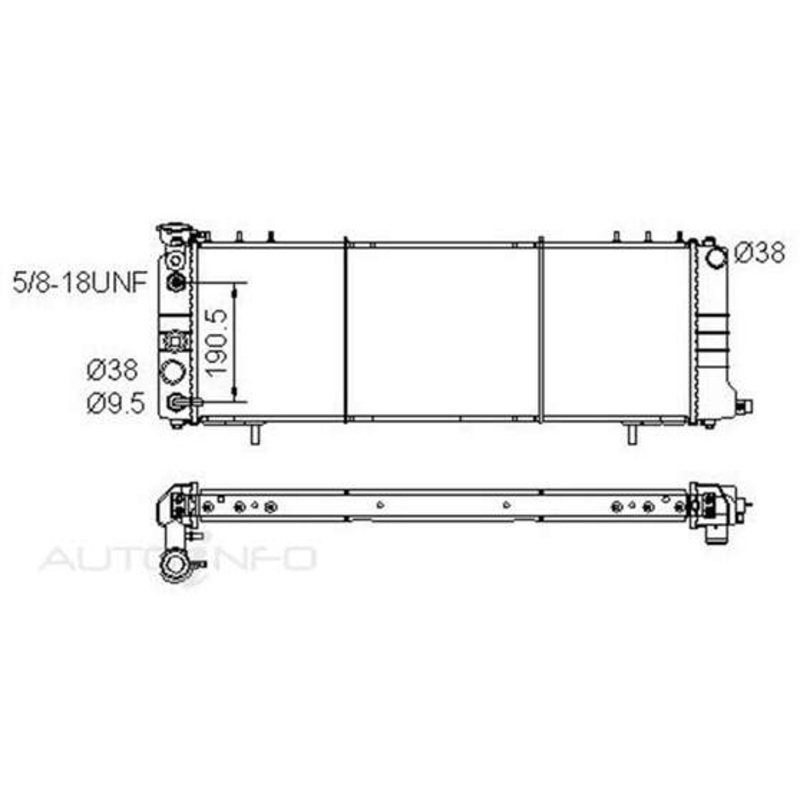 Protex Radiator – RADJE065