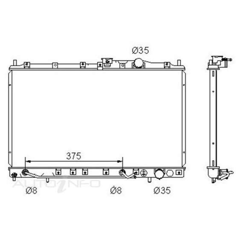 Protex Radiator – RADM071