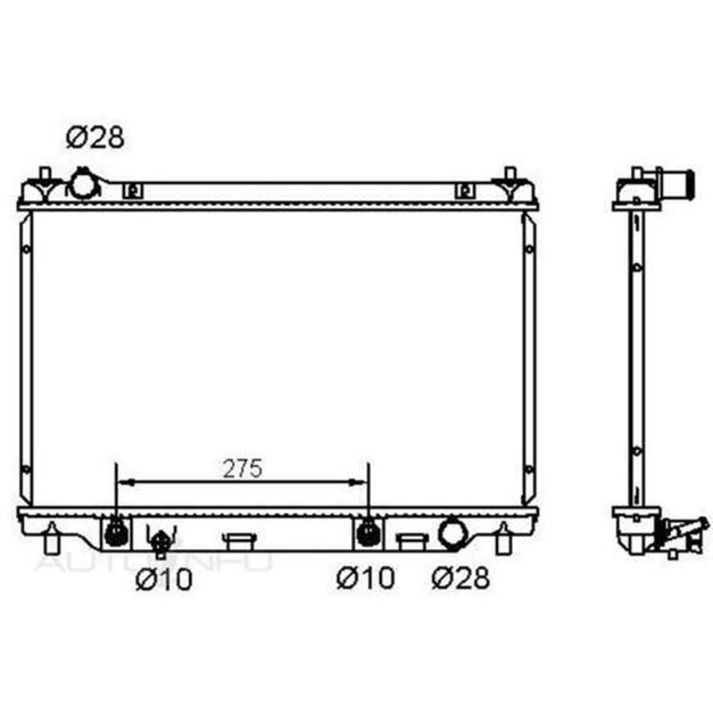Protex Radiator – RADMZ238