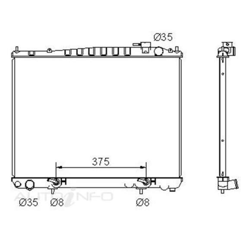 Protex Radiator – RADN170