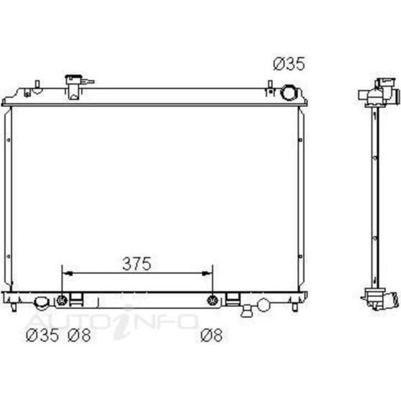 Protex Radiator – RADN283