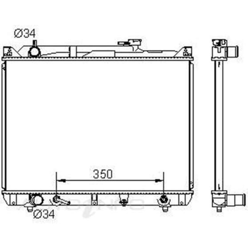 Protex Radiator – RADSZ280