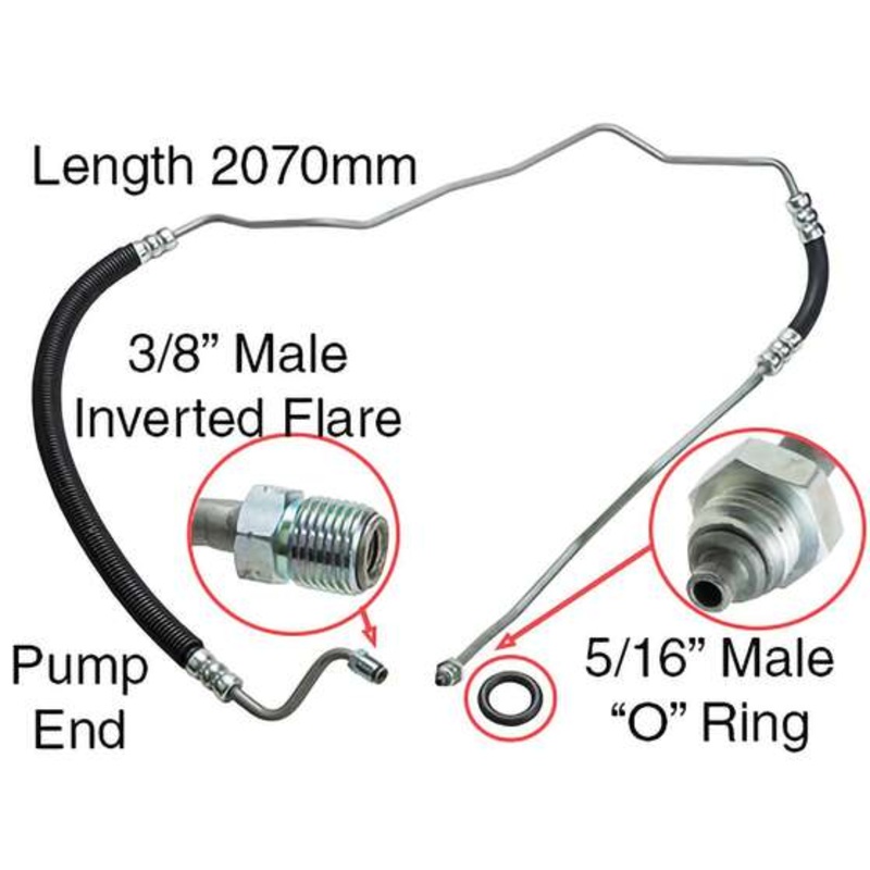 Mackay Power Steering Line Hose – PSH1048