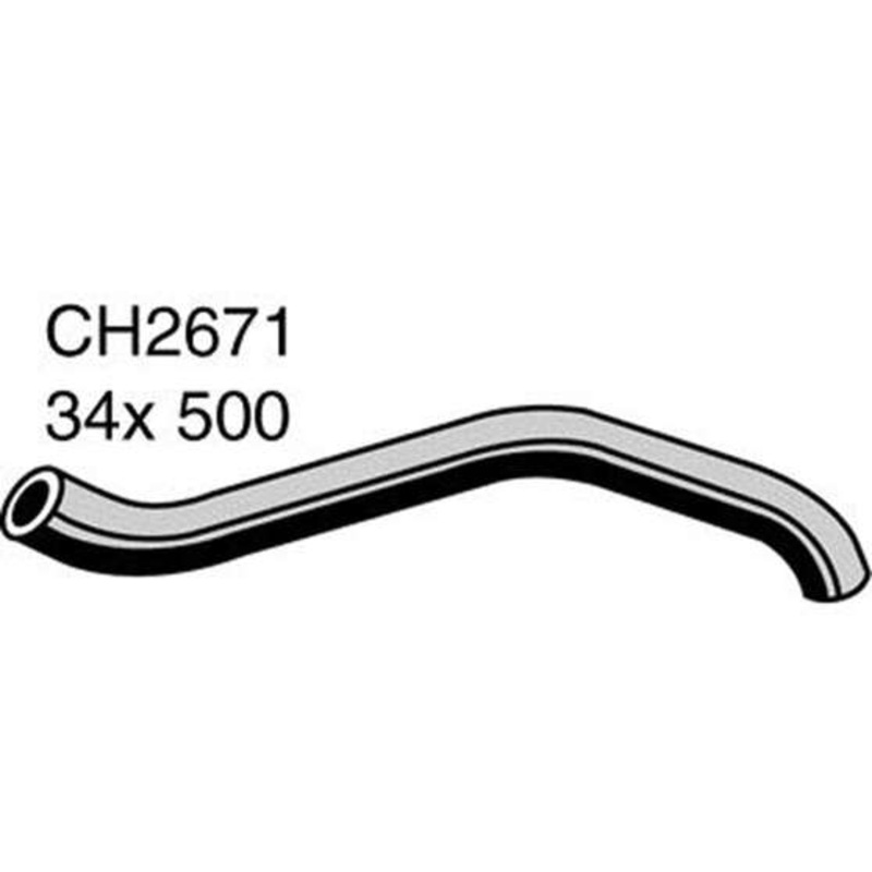 Mackay Upper Radiator Hose – CH2671