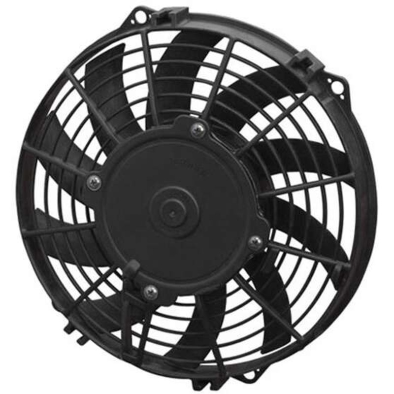 Spal Electric Thermo Fan – 10 Inch, Curved Blades, Puller Type, SPEF3528