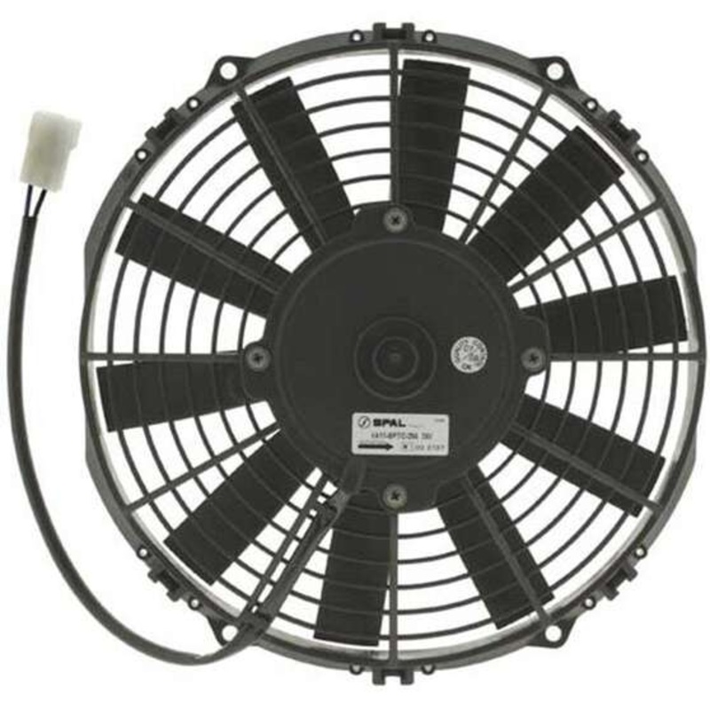SPAL Thermo Puller Fan 10″ Straight Blades 24V – EF3513