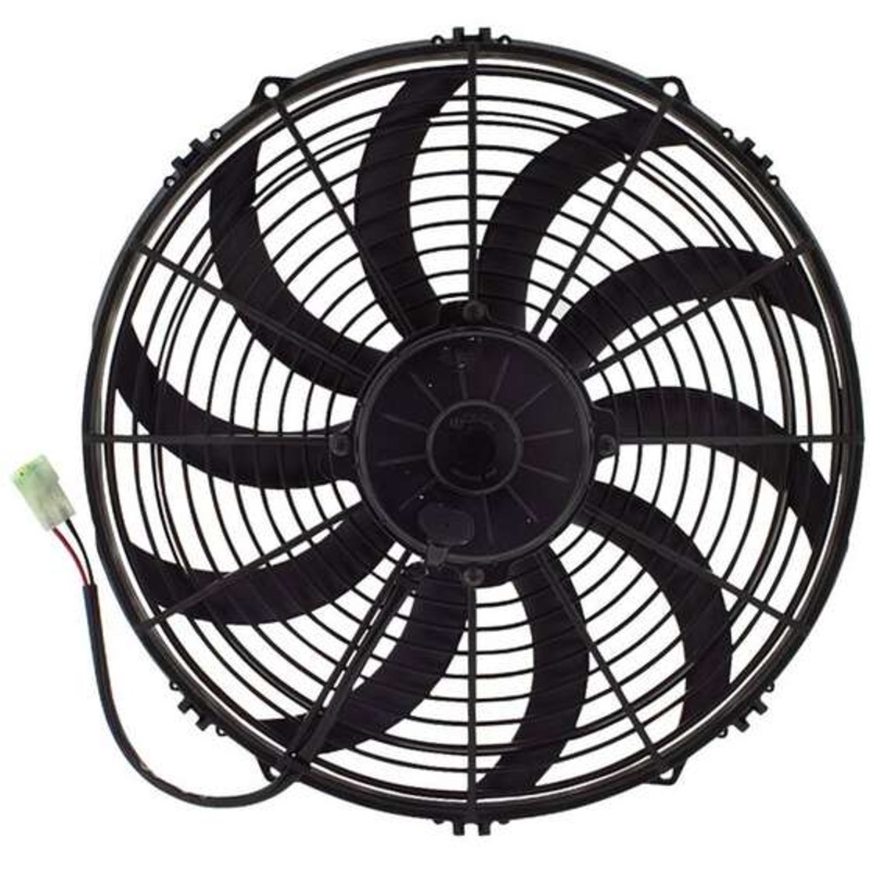SPAL Thermo Pusher Fan 14″ Skew Blades 12V – EF3658
