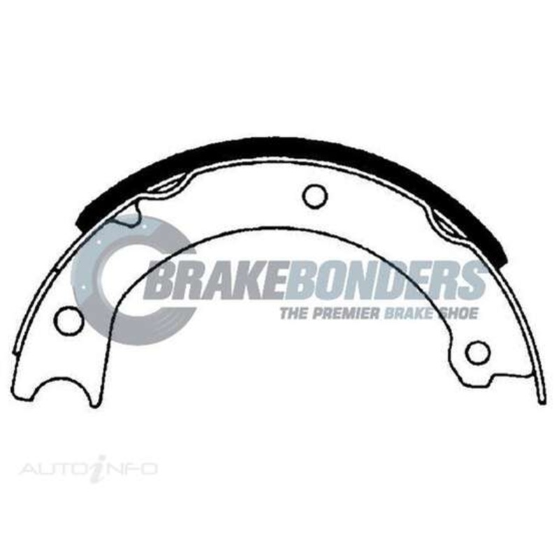 Brake Bonders Parking Brake Shoe – N1548