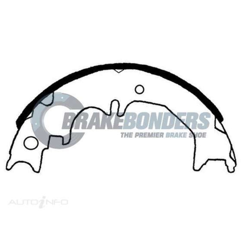 Brake Bonders Parking Brake Shoe – N1744