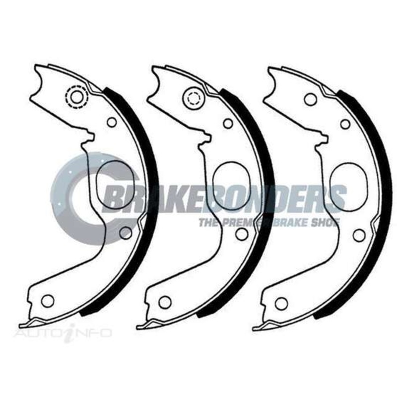 Brake Bonders Parking Brake Shoe – N1797