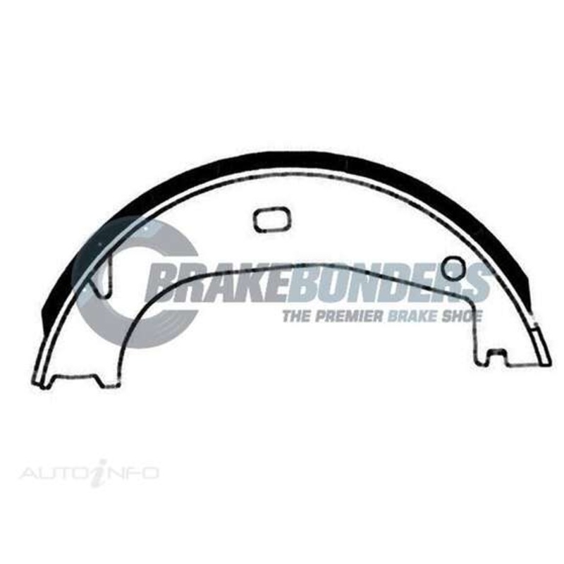 Brake Bonders Parking Brake Shoe – N1841