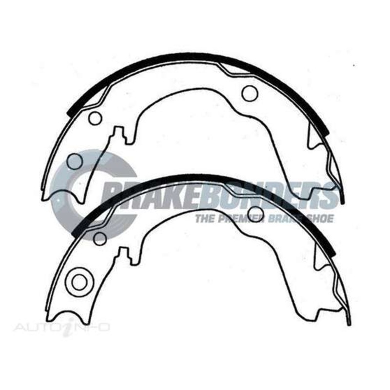 Brake Bonders Parking Brake Shoe – N1846