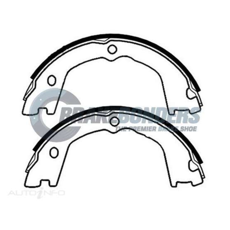 Brake Bonders Parking Brake Shoe – N1951