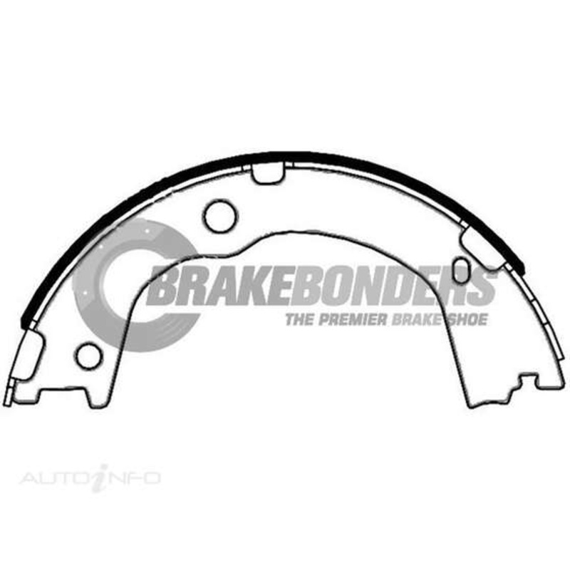 Brake Bonders Parking Brake Shoe – N1986