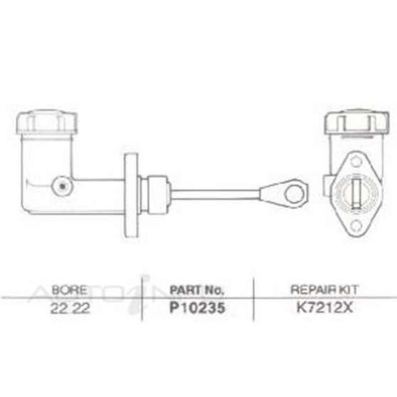 Protex Clutch Master Cylinder – P10235