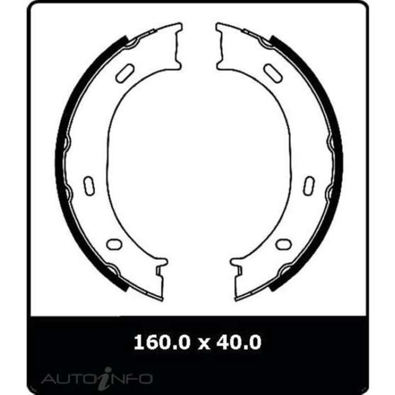 Protex Parking Brake Shoes – N3026