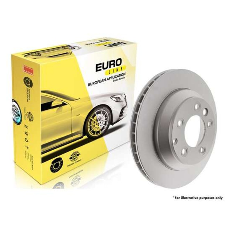 Bremtec Euro-Line GeoZinc Coated Brake Rotor – BDR16136EL