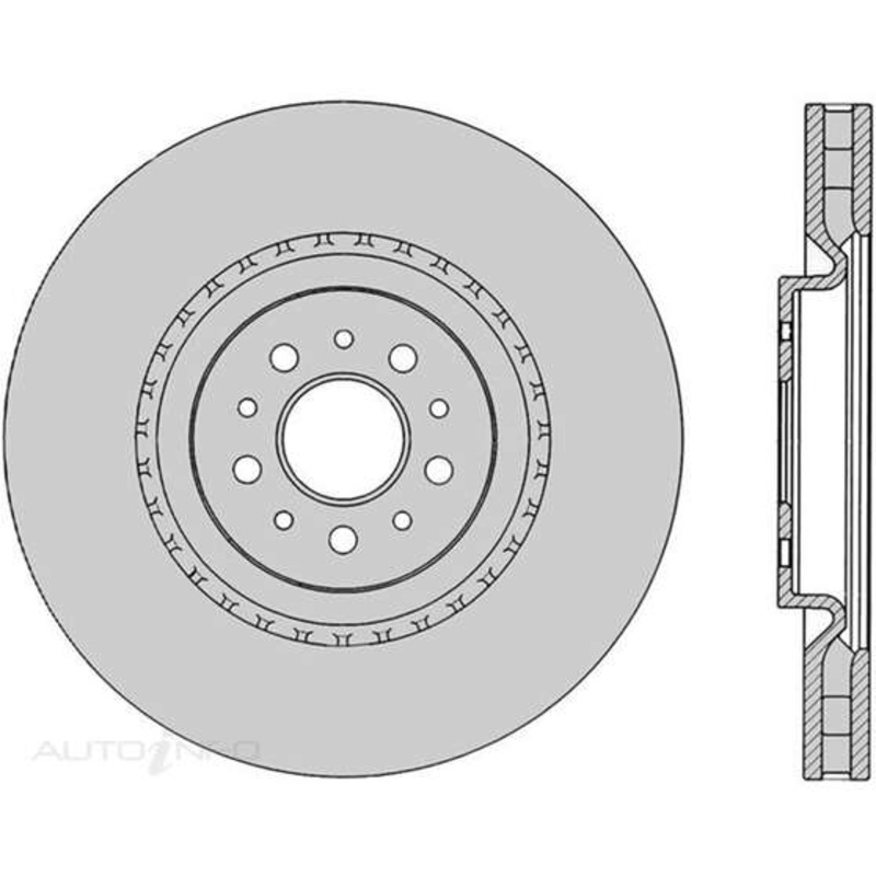 Protex Brake Rotor – Single, DR12381