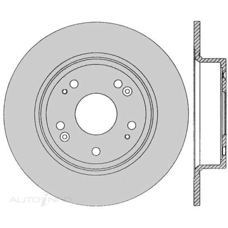 Protex Brake Rotor – Single, DR12842