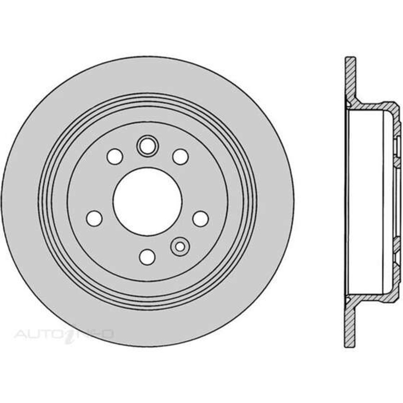 Protex Brake Rotor – Single, DR133