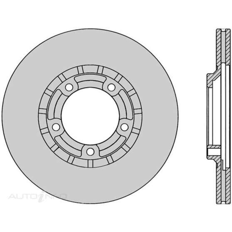 Protex Brake Rotor – Single, DR226