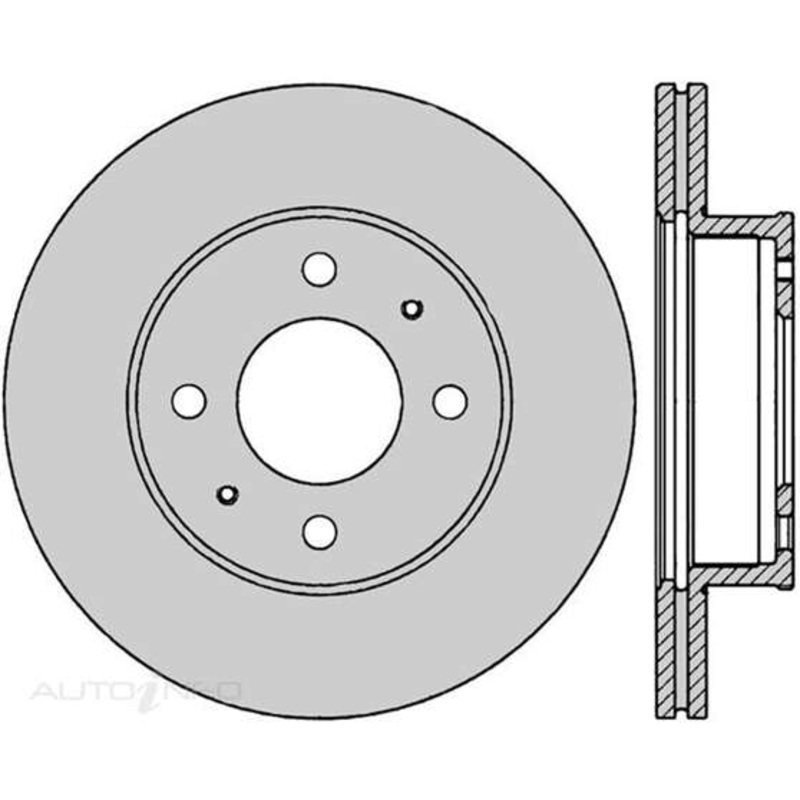 Protex Brake Rotor – Single, DR450