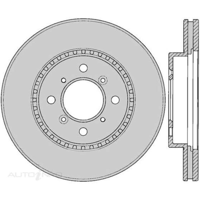 Protex Brake Rotor – Single, DR480