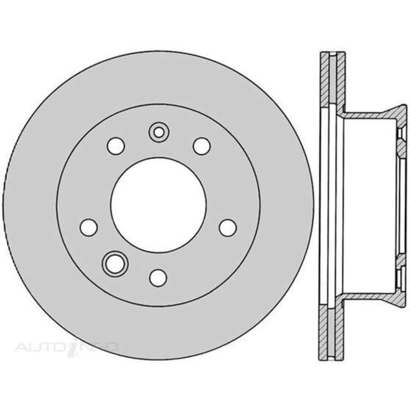 Protex Brake Rotor – Single, DR566