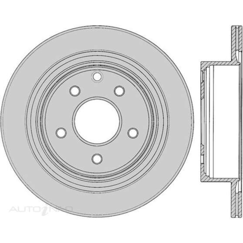 Protex Brake Rotor – Single, DR574