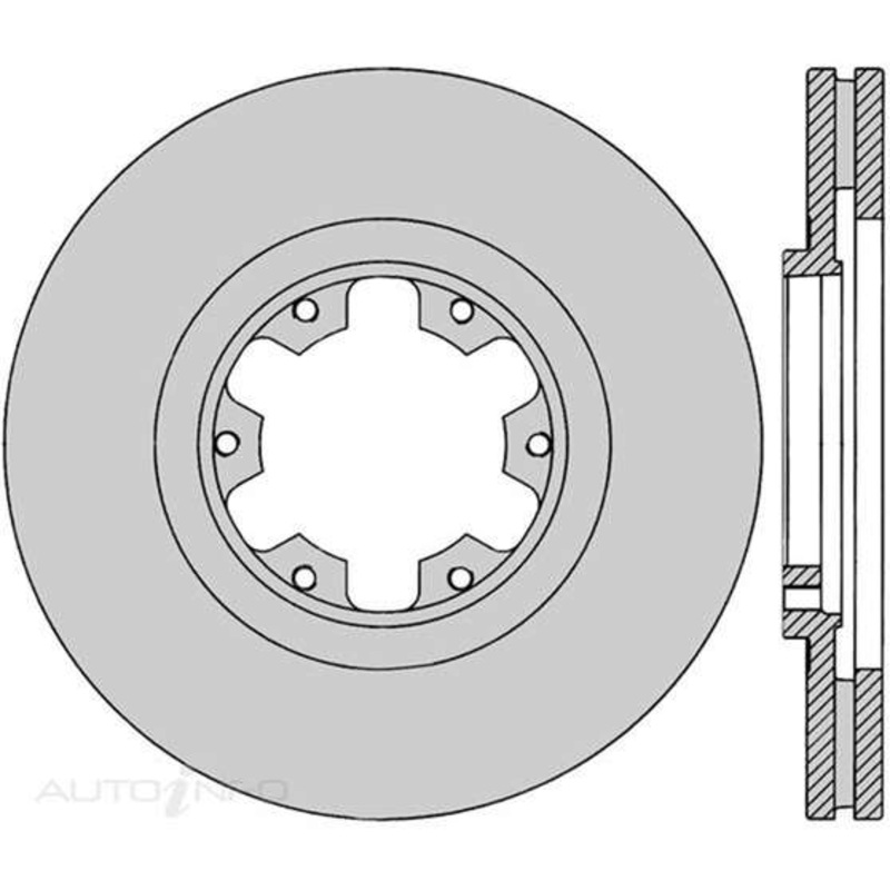 Protex Brake Rotor – Single, DR629