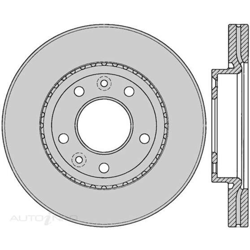 Protex Brake Rotor – Single, DR878
